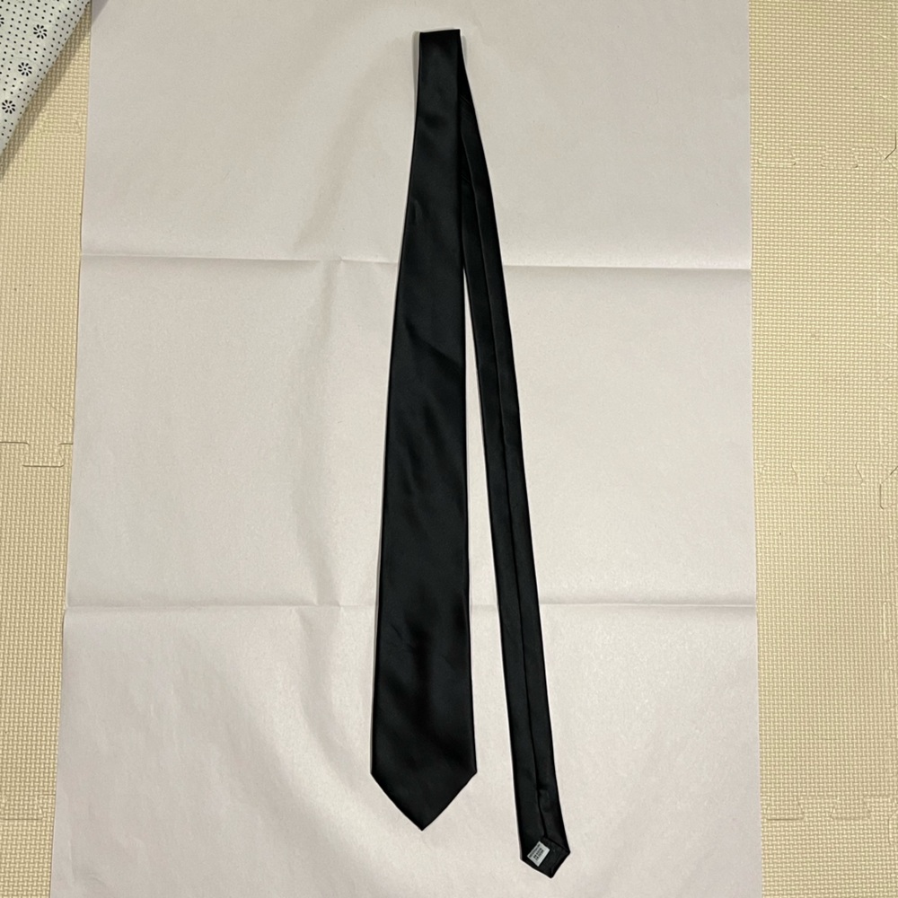 Geoffrey Beene Black Neck Tie